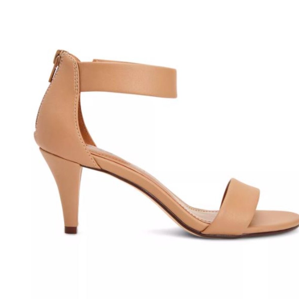 Style Co Paycee Two-Piece Dress Sandals Cognac Smooth